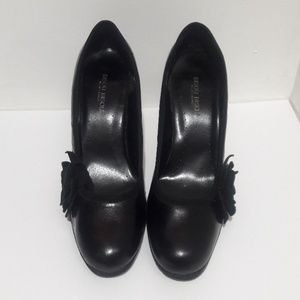 BISOU BISOU Black Leather Shoes